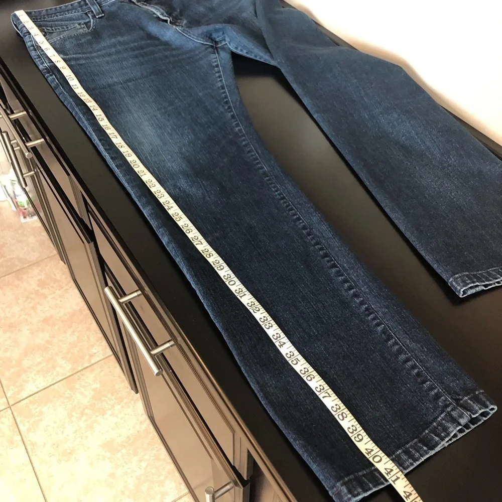 AG ADRIANO GOLDSCHMIED Men’s Jeans straight leg, size 36, medium wash - Picture 10 of 16